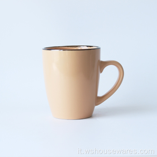 All&#39;ingrosso tazze in ceramica logo personalizzato